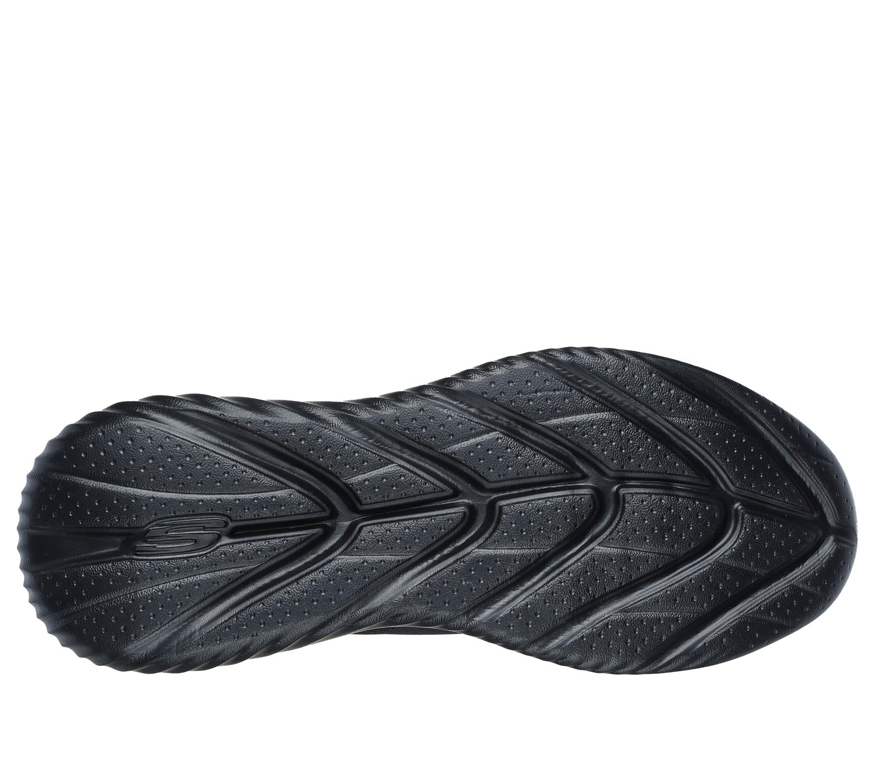 Skechers Slip On Sneaker Shoe For Men Bounder 2.0 Emerged Slip-Ins in Black/Black, 5.5-13
