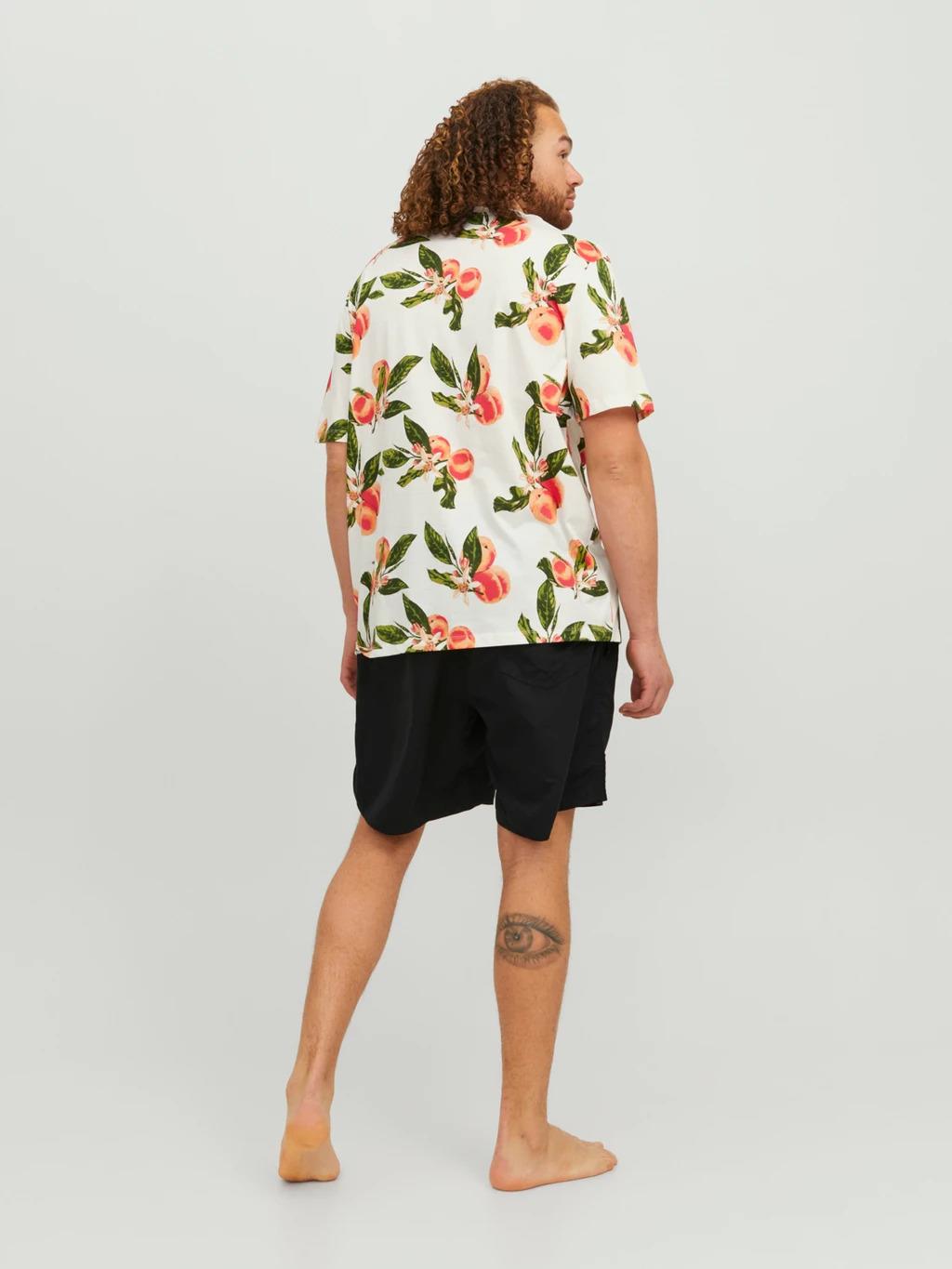 Jack & Jones Men's Plus Size Solid Swim Shorts in 2 Colour Options 46 to 54