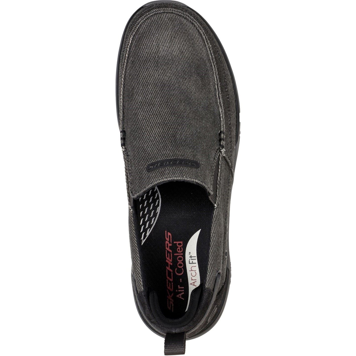 Skechers (GAR204605) Slip On Mens Arch Fit Melo Port Bow Shoes in UK 6 to 12