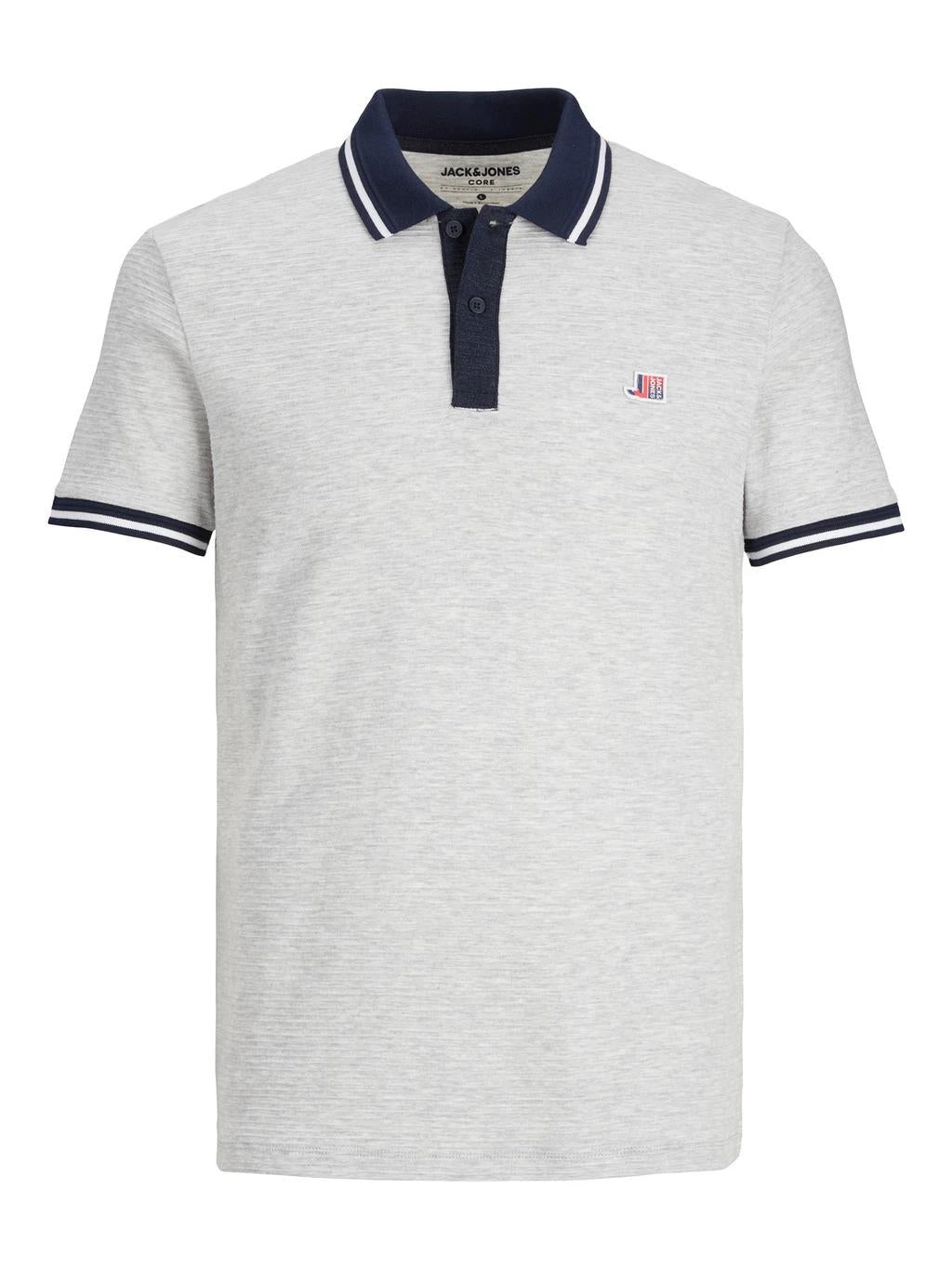 Jack & Jones (12236350) Men's Plus Size JCOVIBE Polo Shirt in 3 Colours 1XL to 6XL