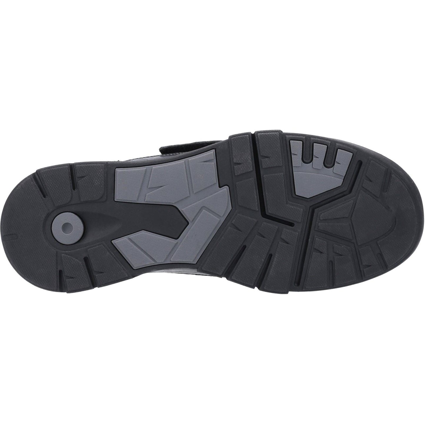 Hush Puppies Fabian Touch Fastenings Touch Fastening Mens Shoes in Black