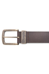 Wrangler Men's Premium Leather Metal Loop Belt in 3 Colours Size 80" to 115"