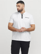 Jack & Jones Short Sleeves Polo Shirt For Men (JCOFUSION PIQUE) in 3 Colours, 4XL-7XL