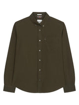 Ben Sherman Big Size Signatue Oxford Long Sleeve Shirt For Men in Camouflage, 2XL-5XL