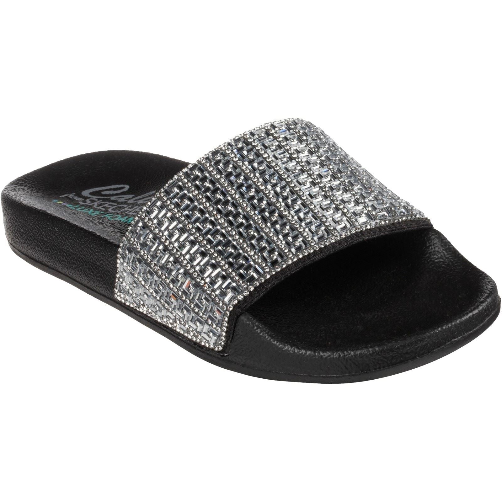 Skechers (GAR119320) Mule Ladies Summer Pop Ups New Spark Slippers in UK 3 to 8