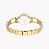 Esprit Women's Gold Stainless Steel Watch, Champagne Dial Es1l098m0045