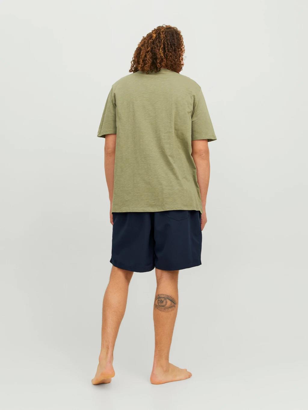 Jack & Jones Men's Plus Size Solid Swim Shorts in 2 Colour Options 46 to 54