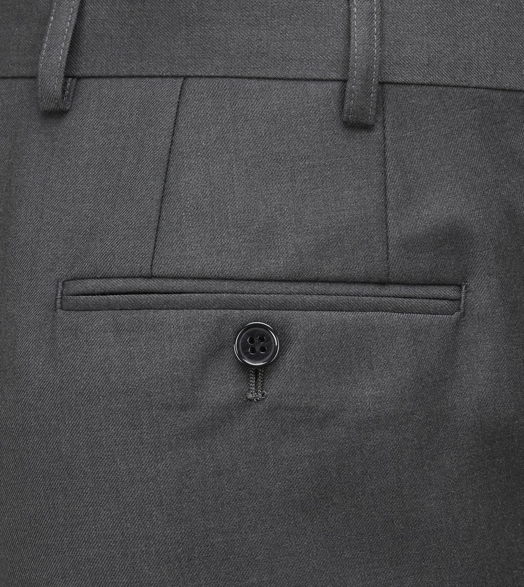 Skopes Newman Suit Slim Trouser For Men's in Navy Shadow Check, 28W to 44W