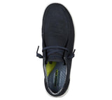 Skechers (210101) Men's Relaxed Fit: Melson - Chad Canvas Shoes in 2 Colours 8 to 15
