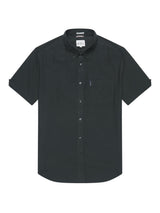 Ben Sherman Mens Big Size Short Sleeve Organic Cotton Oxford Shirt (65095) 2XL-5XL, 4 Colours
