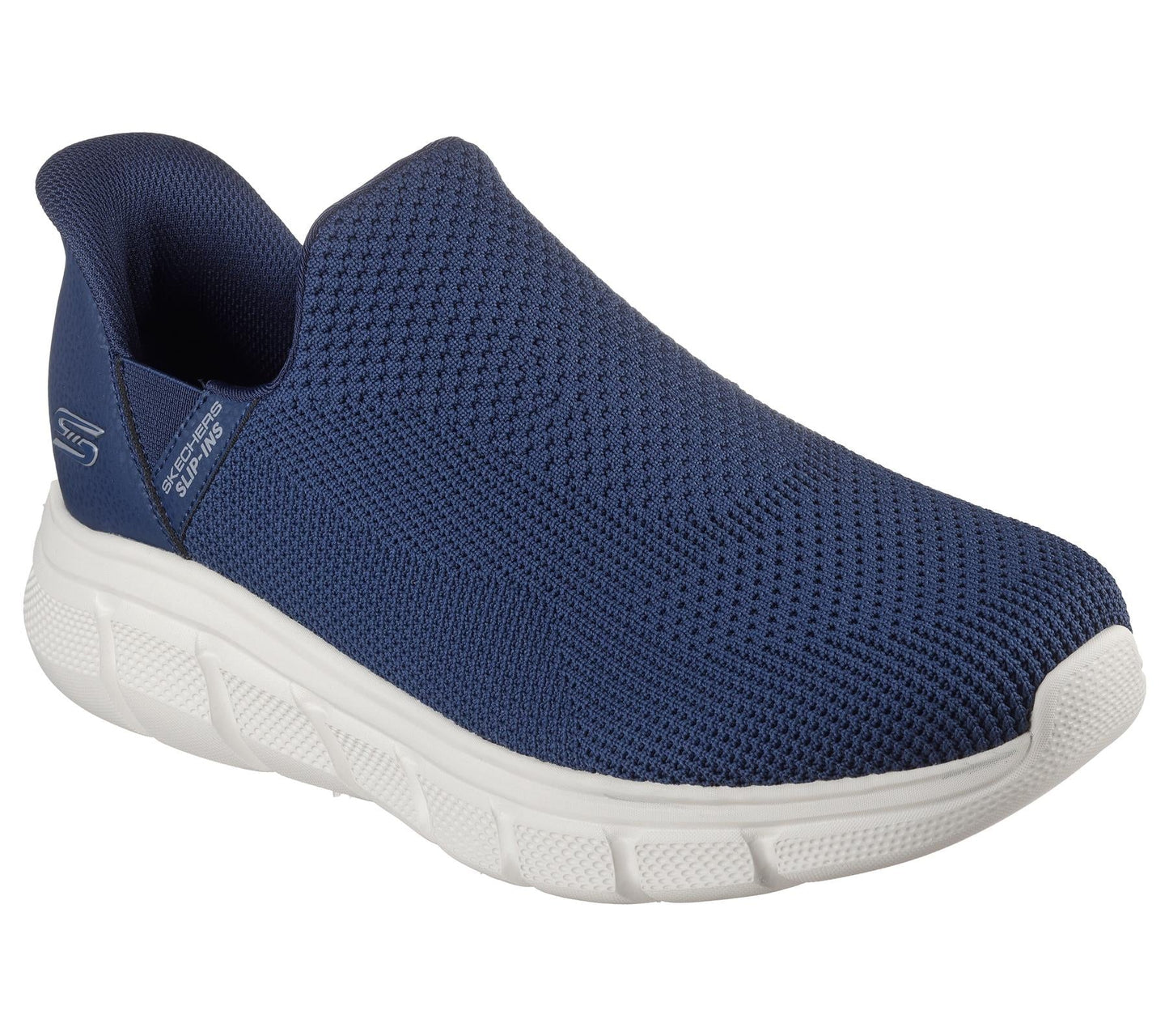 Skechers Slip On Shoe For Men BOBS Sport B Flex Resilient Slip-ins in Navy, 5.5-15