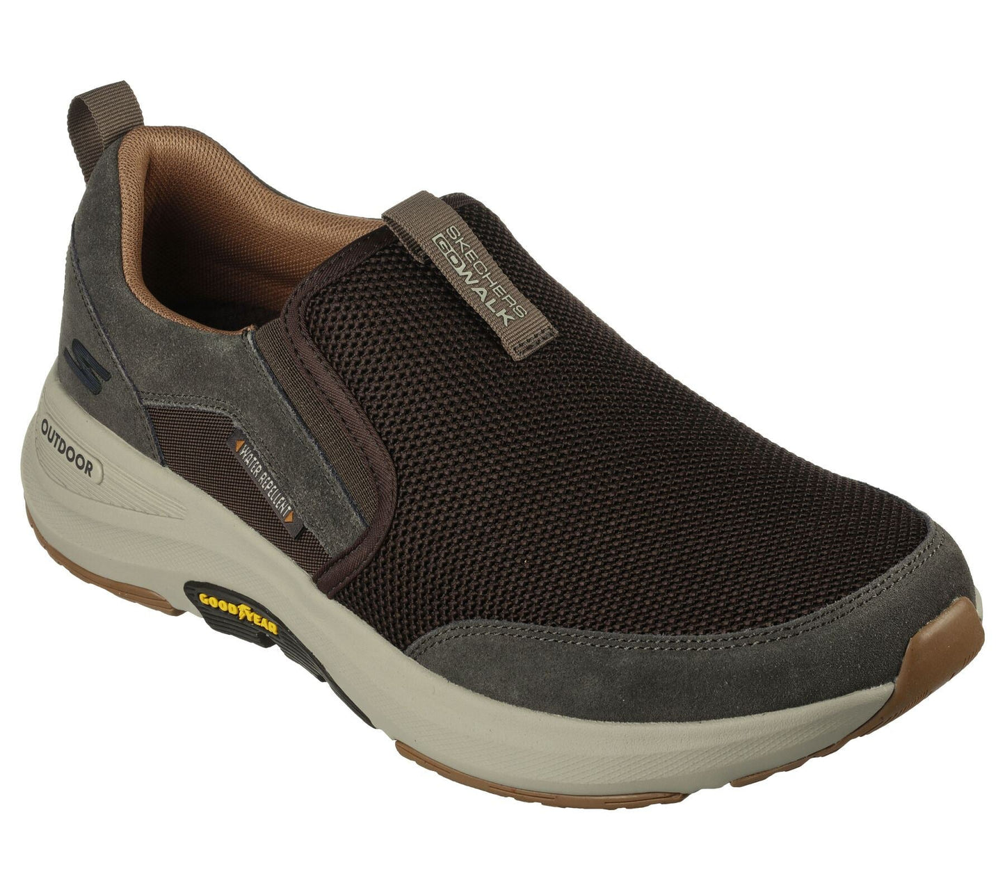 Skechers Men's GO WALK Outdoor - Andes Sneaker Shoes in Brown, Sizes 10 to 13