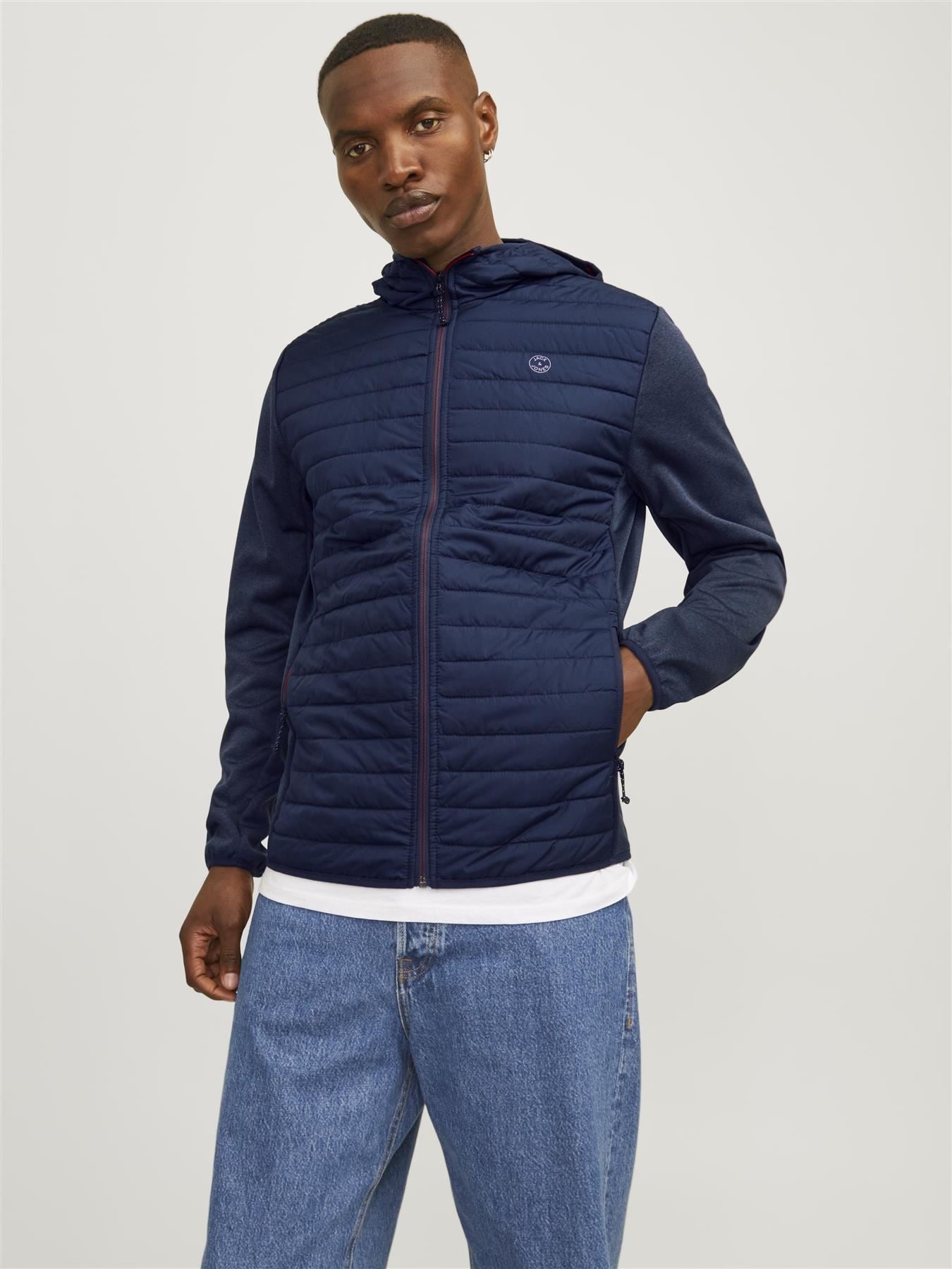 Jack & Jones Quilted Jackets For Men (JJEMULTI) in 3 Colours, L-XL