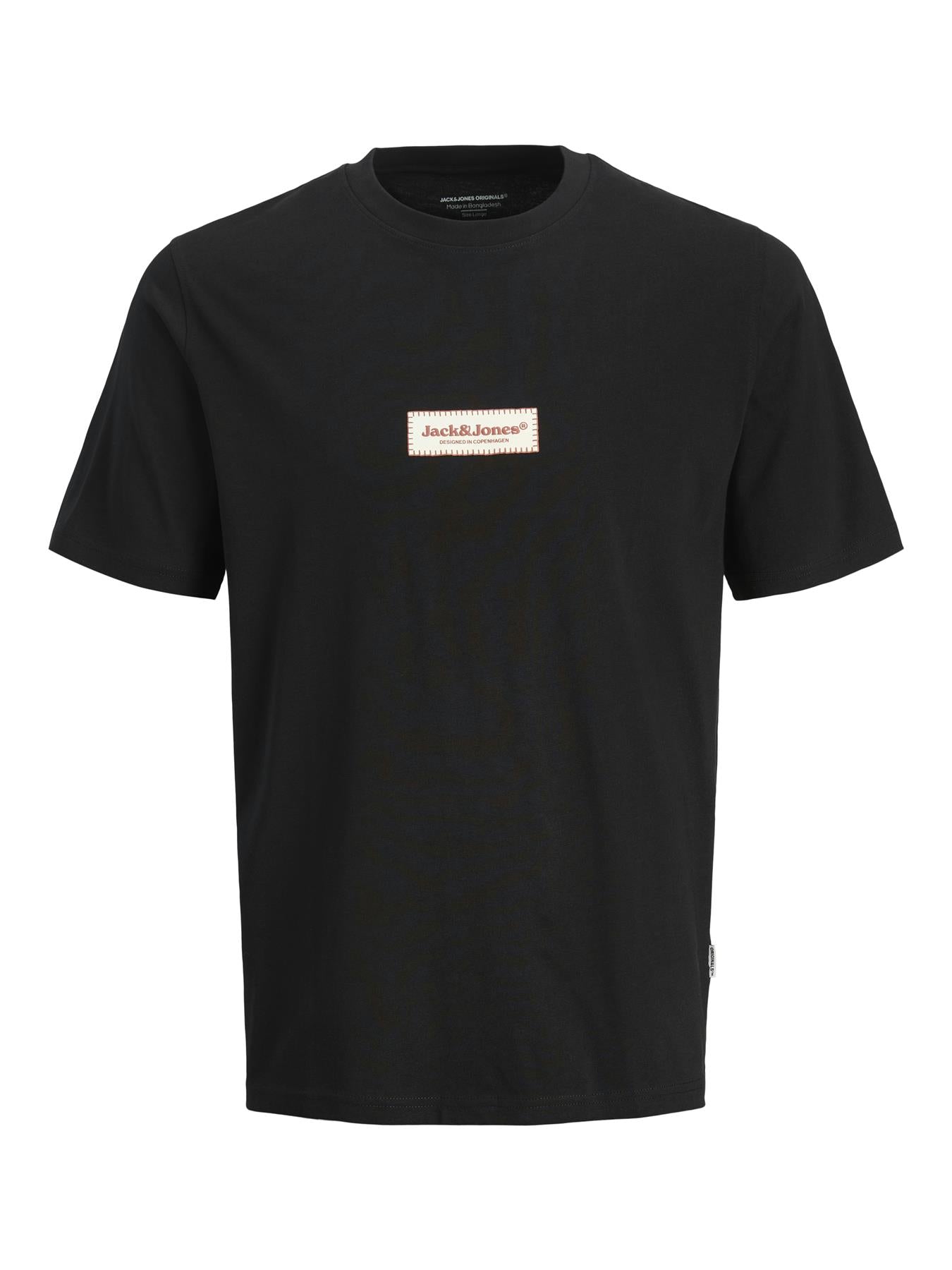 Jack & Jones Short Sleeves T-shirt For Men (JORSPLIT FAKESTITCH BRANDING) in 3 Colours, S-XXL