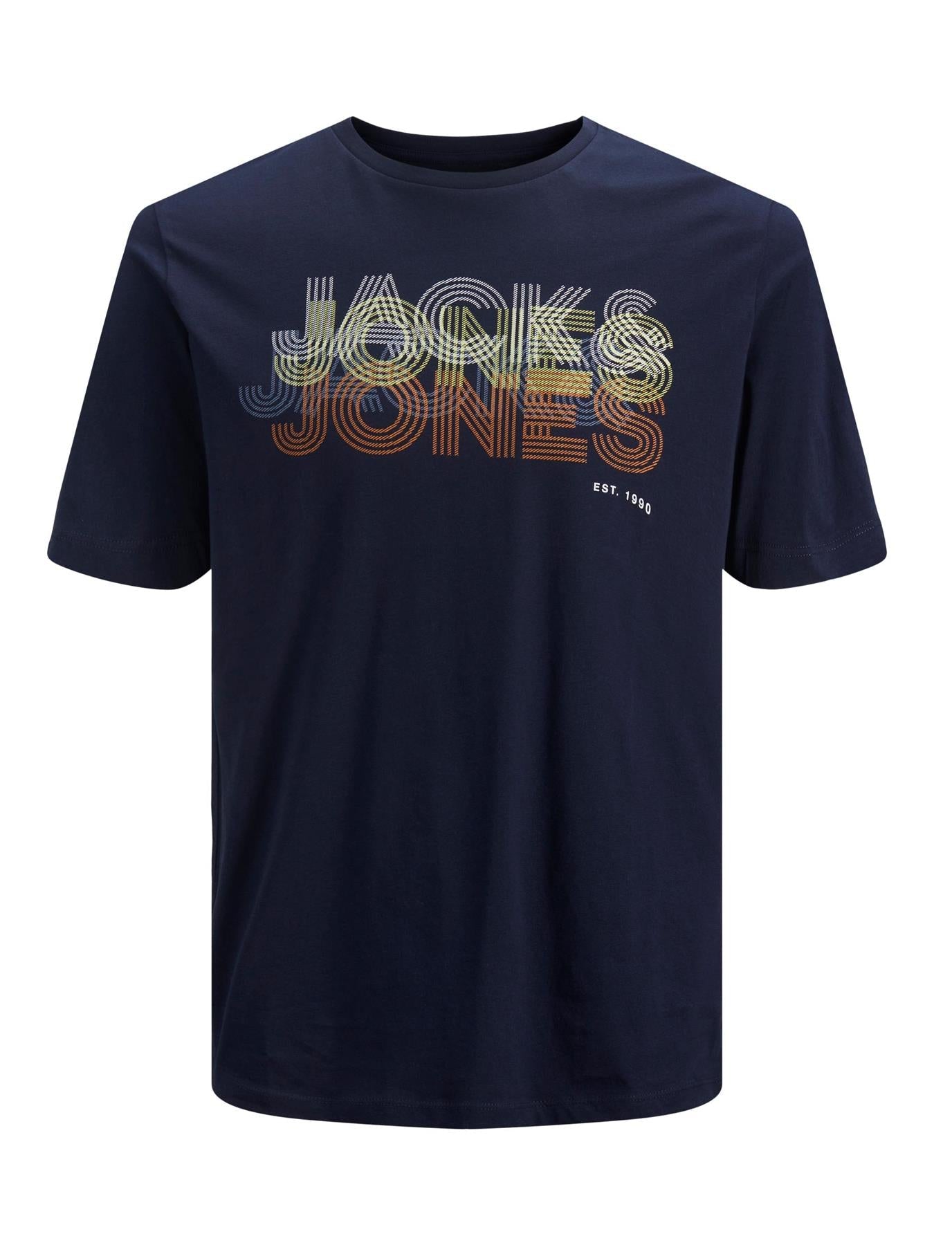 Jack & Jones Co Power Ss Male Crew Neck Tee in 1XL-6XL