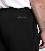 D555 KINGSWOOD Couture Open Hem Jogger For Men (Tall) With Pin Tuck Front in Dark Navy, LT-3XLT