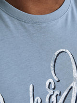Jack & Jones Mens Plus Logo Printed Tee