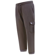 D555 EDINBURGH 2 Khaki Cargo Pocket Joggers For Men (Tall) With Ribbed Cuffs in Khaki, LT-1XLT