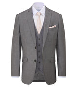 Skopes Men's Tailored Fit Harcourt Jacket in Silver 34 Short to 68 Long