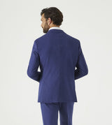 Skopes Jodrell Suit Tailored Fit Jacket For Men in Navy Blue Marl Tweed Effect, 36S to 62L
