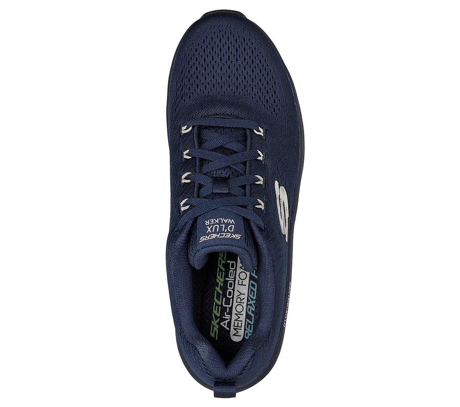 Skechers Men's Relaxed Fit D'Lux Walker Meerno Shoes in 2 Colours, Size 8 to 13