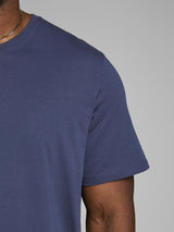 Jack & Jones Mens Plus Size Organic Cotton Basic Tee