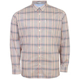 Ben Sherman Big Size Multicolour Check Long Sleeve Shirt For Men Size 2XL-5XL, 2 Options