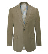 Skopes Tailored Fit Padua Jacket For Men in Sand Beige Herringbone, 36S-62L