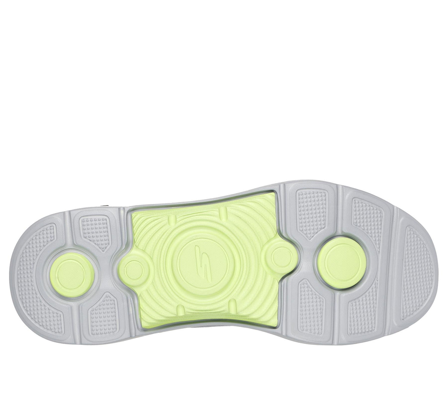 Skechers Lace Up Shoe For Men Slip Ins Go Walk Arch Fit 2.0 Simplicity 2.5 in Gray/Lime, 6-15