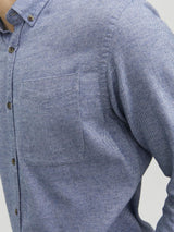 Jack & Jones Long Sleeves Shirt For Men (JJECLASSIC MELANGE) in 4 Colours, L-XL