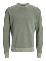 Jack & Jones Knit Crew Neck With Long Sleeves For Men (JJEGLOBE) in 6 Colours, L-XL
