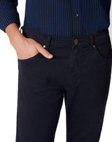Wrangler Mens Greenboro Stretch Straight Leg Twill Trousers