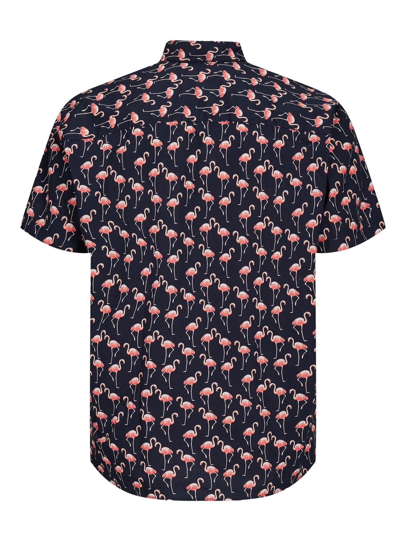 Jack & Jones (12240518) JORJAMES PALMA Short Sleeve Shirt in 3 Colour Options 1XL to 8XL