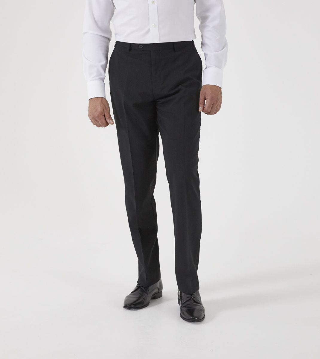 Skopes Darwin Suit Trouser For Men's in Black Stripe, 28W to 66W