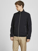 Jack & Jones Bomber Jacket For Men (JJERUSH HARRINGTON) in 3 Colours, L-XL