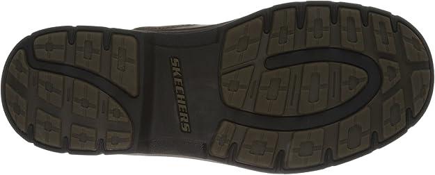 SKECHERS Men's Alley Cats Mid Round Chelsea Style Boots in Brown Size UK 6 -13