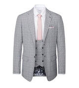 Skopes Slim Fit Suit Jacket Anello in Grey 30 to 48