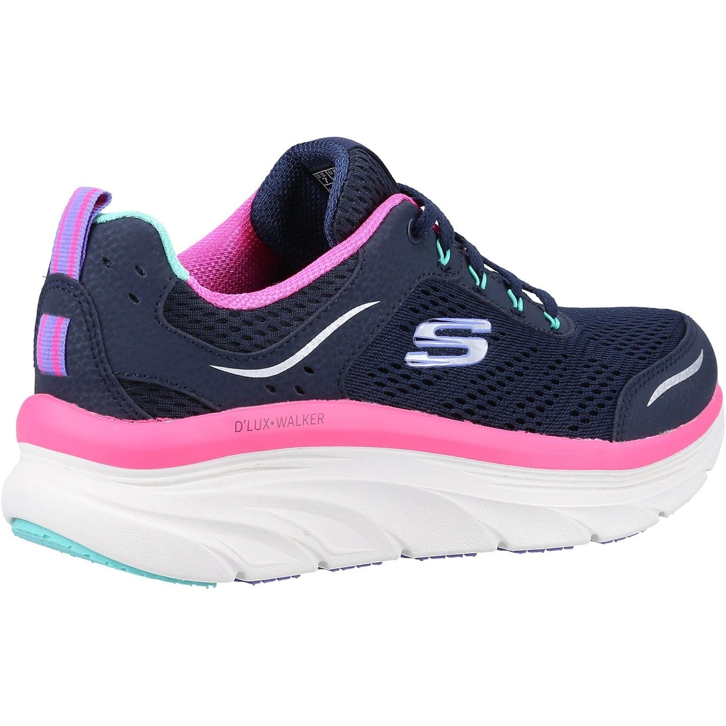 Skechers (GAR149023) Ladies Sports Relaxed Fit D'Lux Walker Infinite Motion in UK 3 to 8