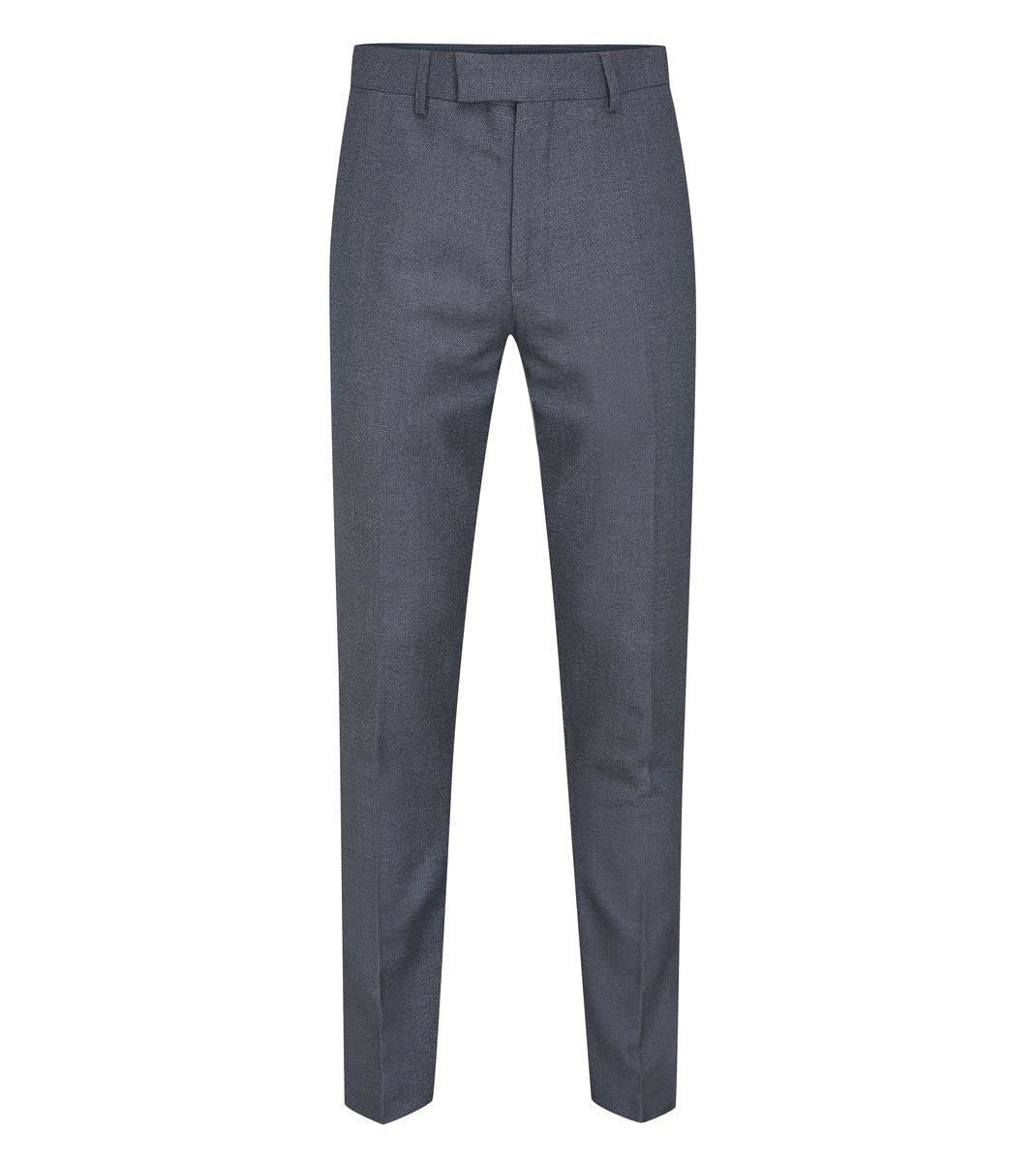 Skopes Men's Harcourt Slim Fit Suit Trouser in Blue Waist 30 to 46