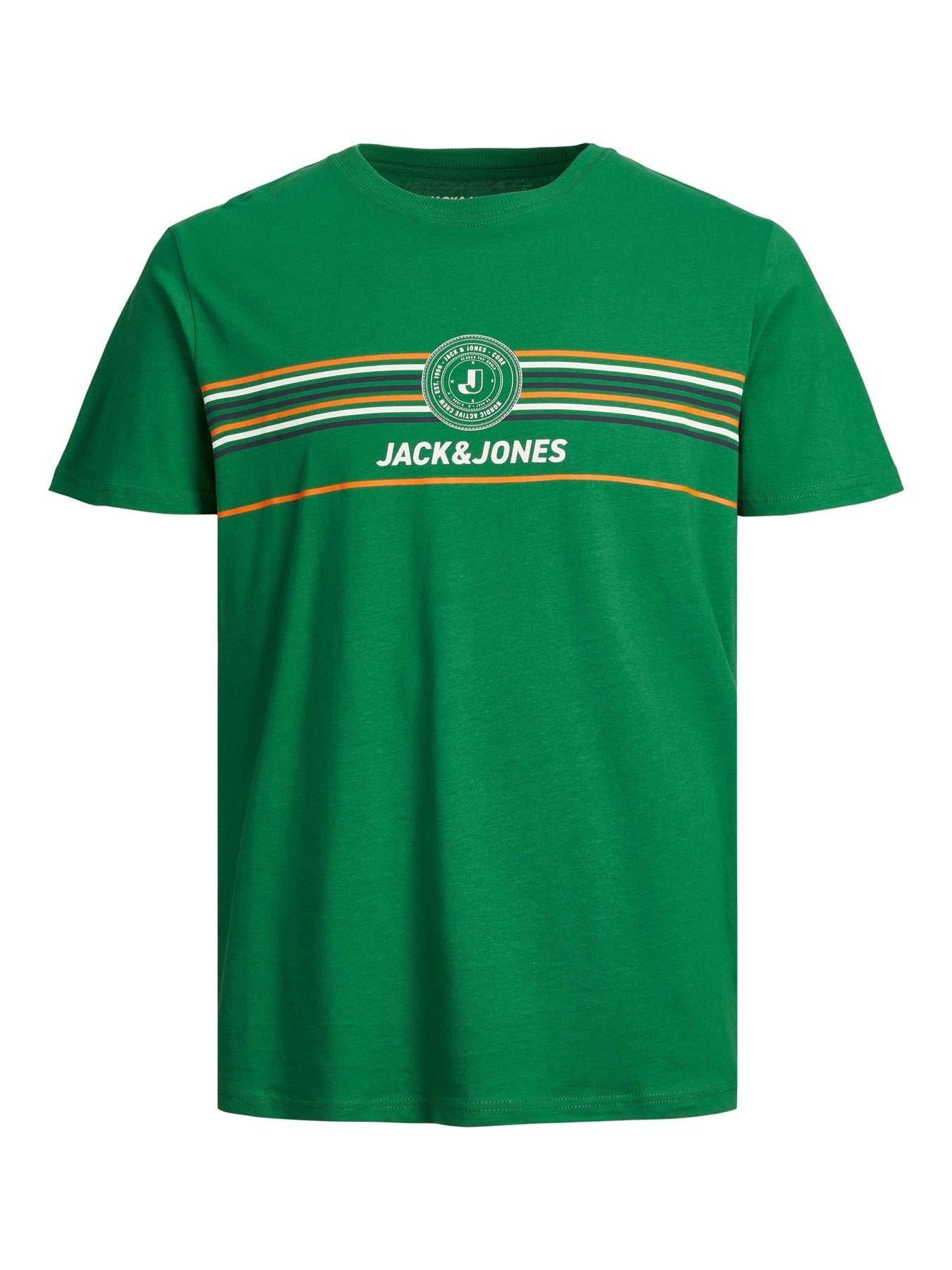 Jack & Jones (12240697) Men's Plus Size JCOVIBE T-Shirt in 3 Colours 1XL to 6XL