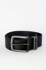 Wrangler Men's Premium Leather Metal Loop Belt in 3 Colours Size 80" to 115"