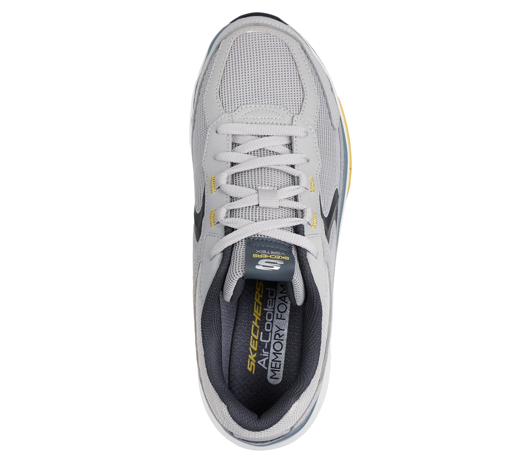 Skechers Lace Up Sneaker Shoe For Men Vertex Arke in Gray, 5.5-13
