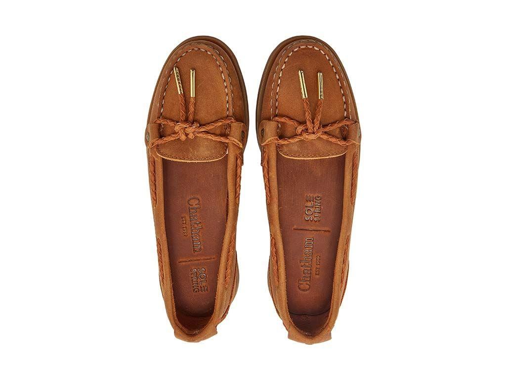 Chatham Women's Rota G2 Nubuck Slip-On Boat Shoe in 2 Colour Options 3 to 9