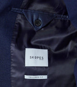 Skopes Men's Harcourt Tailored Fit Jacket in Navy 34 to 72 Short to Long