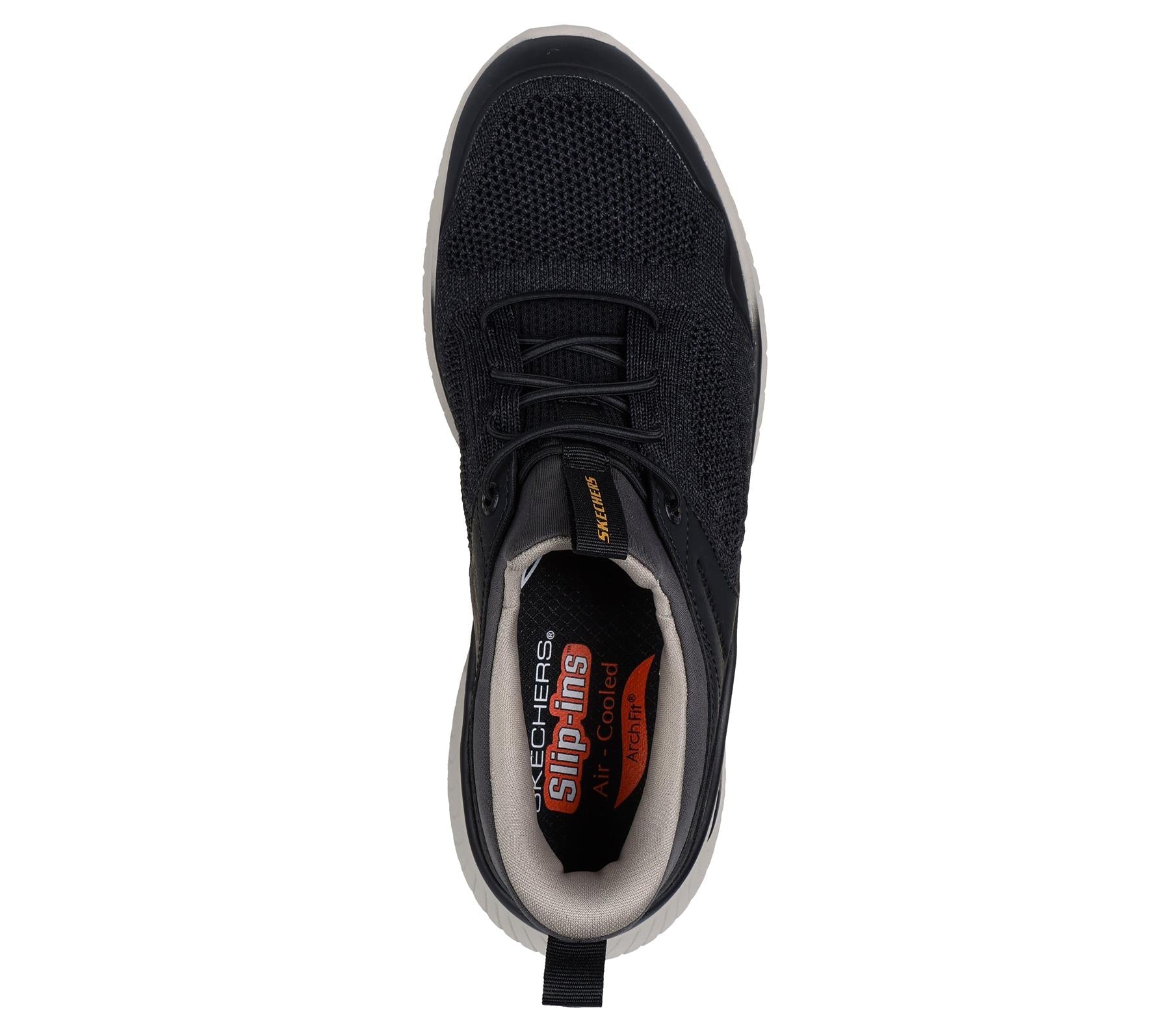 Skechers Slip On Shoe For Men Arch Fit Crosser Emeric Slip-Ins in Black, 6-13
