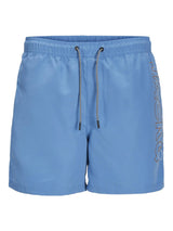 Jack & Jones JPSTFIJI JJSWIM Double Logo LY Shorts for Mens in 2 Colours, 1XL-6XL