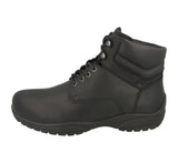 Mens (Odessa) 6V Wide Fit By Db Shoes in Black W/Proof Nubuck
