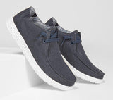 Skechers (210101) Men's Relaxed Fit: Melson - Chad Canvas Shoes in 2 Colours 8 to 15
