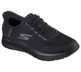 Skechers Slip On Shoe For Men Go Walk Flex Netro Slip-Ins in Black, 6-15