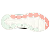 Skechers (GAR149368) Ladies Sports D'Lux Walker Fresh Finesse Shoes in UK 3 to 8